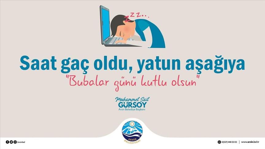 Trabzon şivesiyle 'Babalar Günü' kutlaması