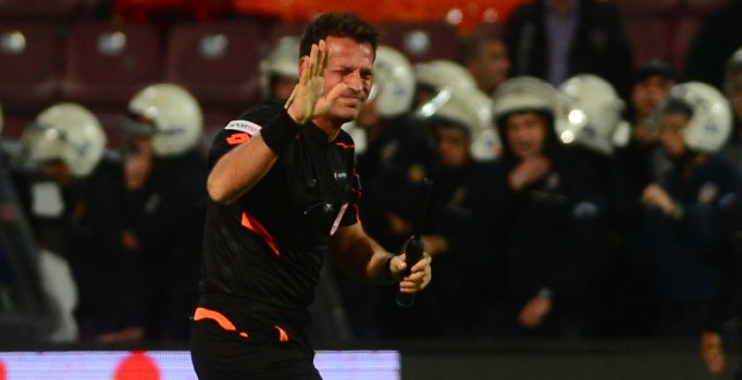 Trabzon'da darp edilen hakem Bayarslan Galatasaray maçına atandı