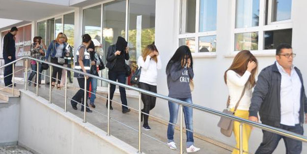 Trabzon'da fuhuş operasyonu: 14 gözaltı