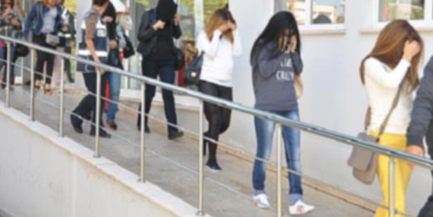 Trabzon'da fuhuş operasyonu! 15 gözaltı