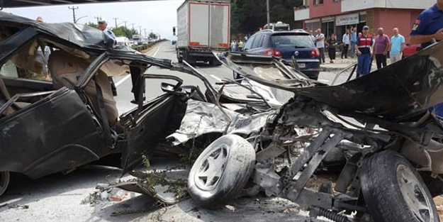 Trabzon'da katliam gibi kaza! Ortalık savaş alanına döndü