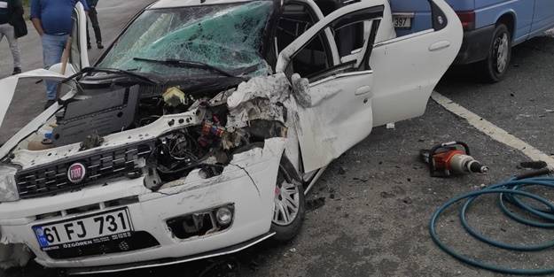 Trabzon'da kaza! 6 kişi yaralandı