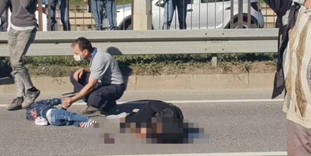 Trabzon'da korkunç kaza! Çocuklar yola savruldu