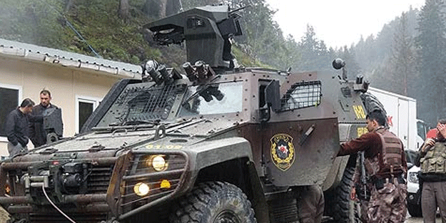 Trabzon'da teröristlerle sıcak çatışma!