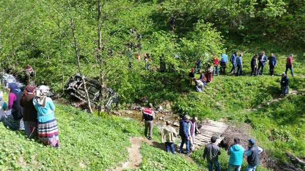Trabzon'da yayla yolunda feci kaza: 4 ölü, 3 yaralı