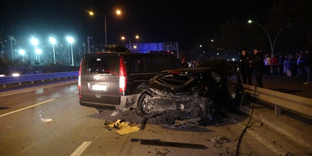 Trabzon'da zincirleme kaza: 1 ölü, 5 yaralı