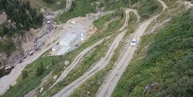 Trabzon'daki o yol dünyanın en tehlikeli yolları arasında!