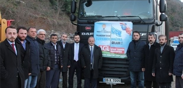 Trabzon'dan Bayırbucak Türkmenlerine yardım