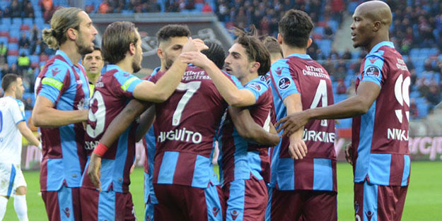 Trabzonspor, 3 puanı tek golle aldı