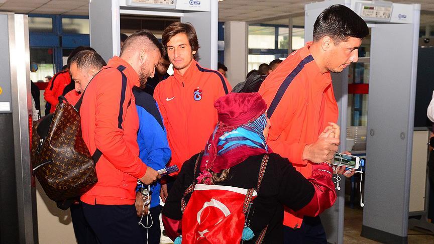 Trabzonspor 9 eksikle Konya'ya gitti