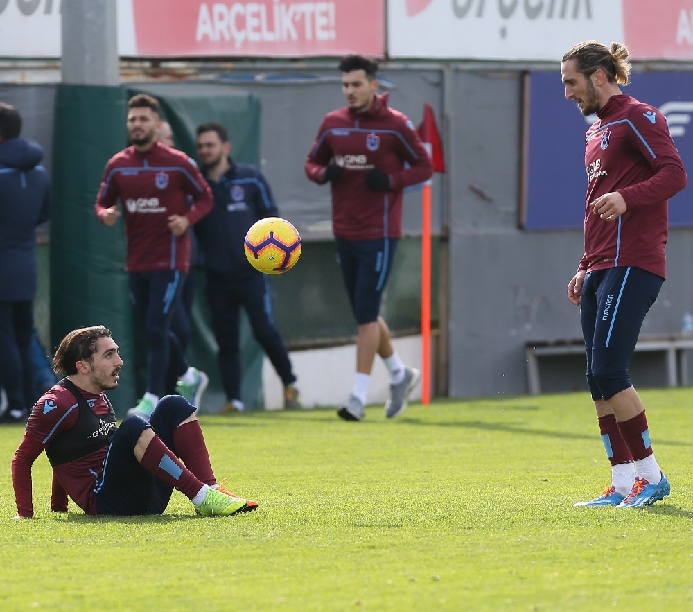 Trabzonspor, Alanyaspor maçı hazırlıklarını sürdürdü 