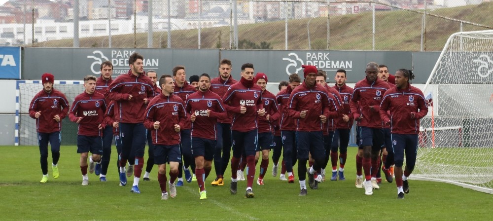 Trabzonspor, Antalyaspor maçı hazırlıklarını sürdürdü 