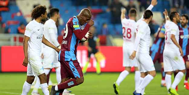 Trabzonspor Antalya'ya patladı