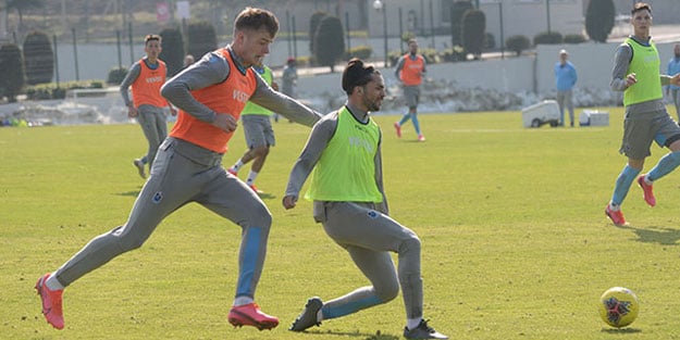 Trabzonspor, Beşiktaş maçı hazırlıklarına devam etti