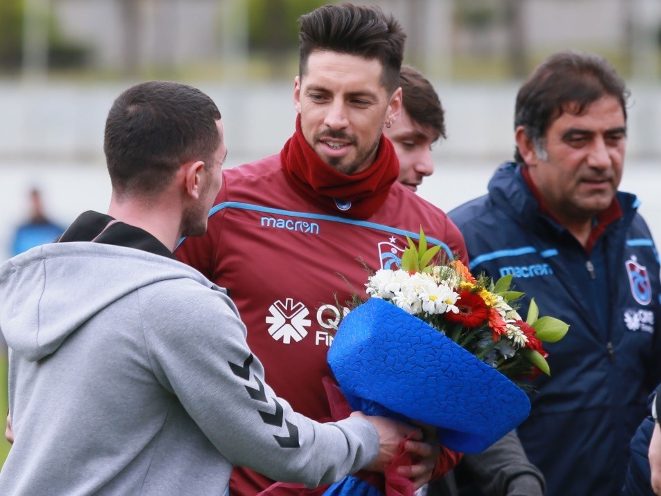 Trabzonspor, Bursaspor maçı hazırlıklarını sürdürdü 