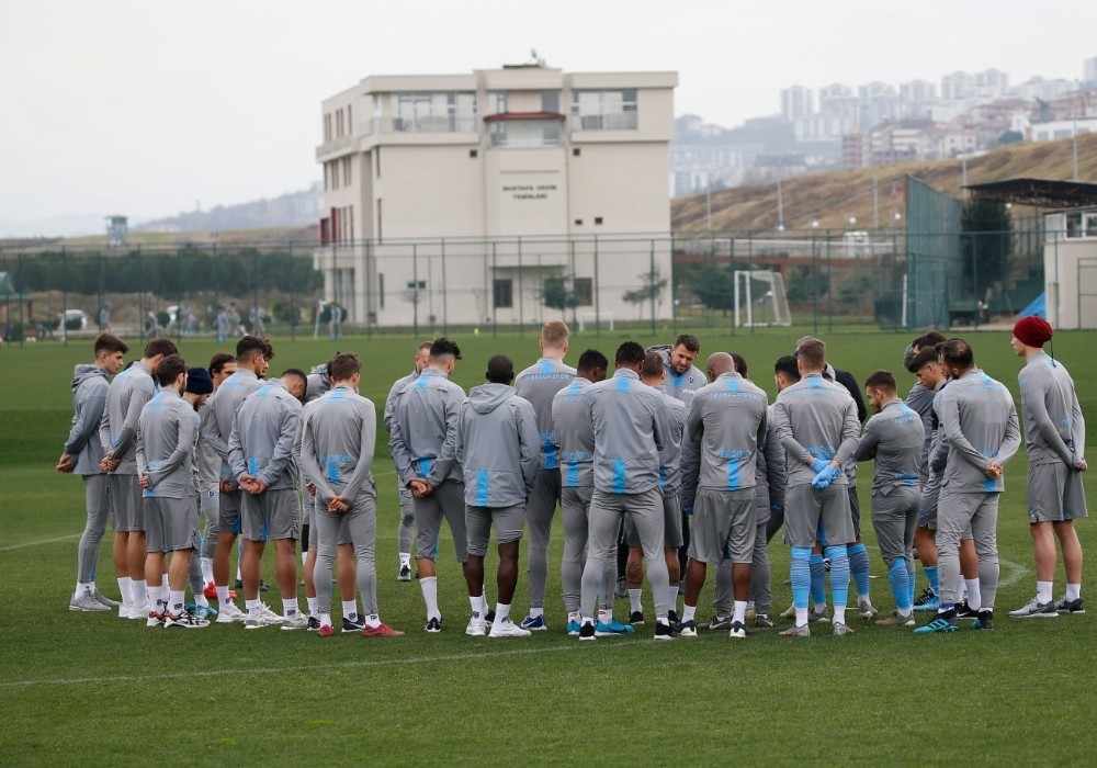 Trabzonspor, Denizlispor maçı hazırlıklarına başladı 