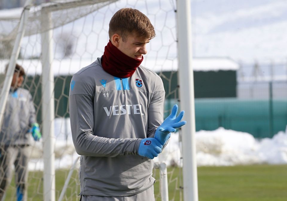 Trabzonspor, Erzurumspor maçı hazırlıklarını sürdürdü 