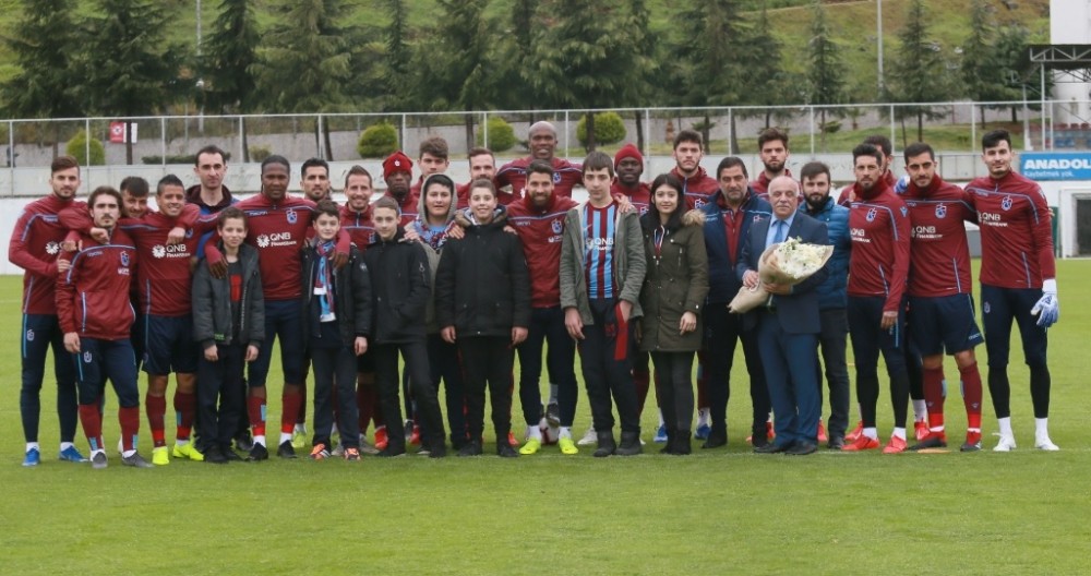 Trabzonspor, Evkur Yeni Malatyaspor maçı hazırlıklarını sürdürdü 