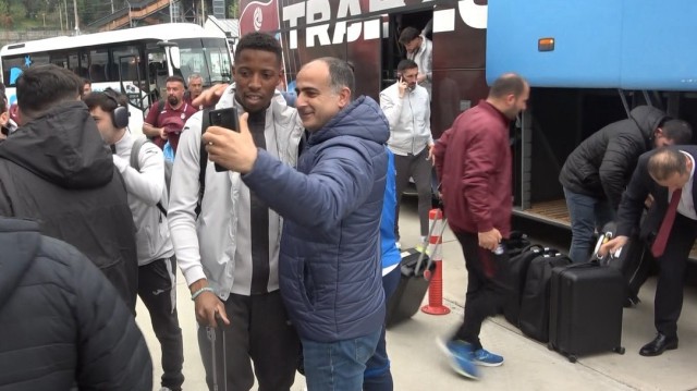 Trabzonspor Fenerbahçe maçı için İstanbul’da