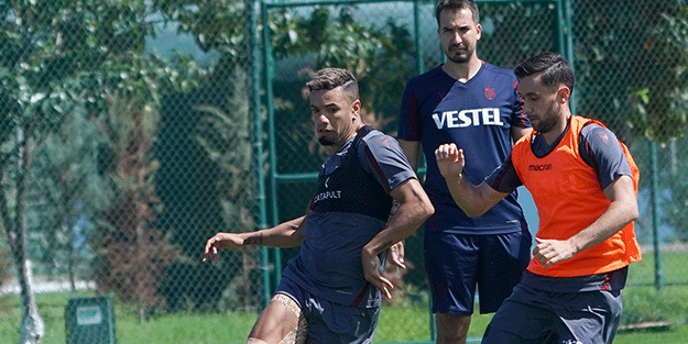 Trabzonspor, Galatasaray maçı hazırlıklarını sürdürdü
