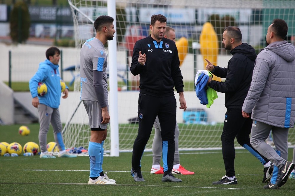 Trabzonspor, Gençlerbirliği maçı hazırlıklarına başladı 