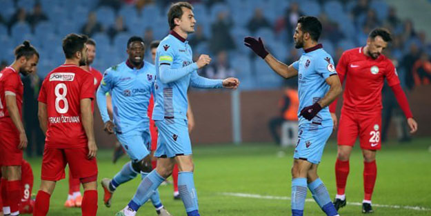 Trabzonspor gol oldu yağdı!