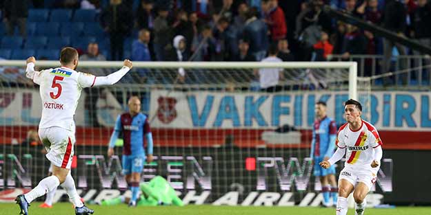 Trabzonspor Göztepe'ye kaybetti!