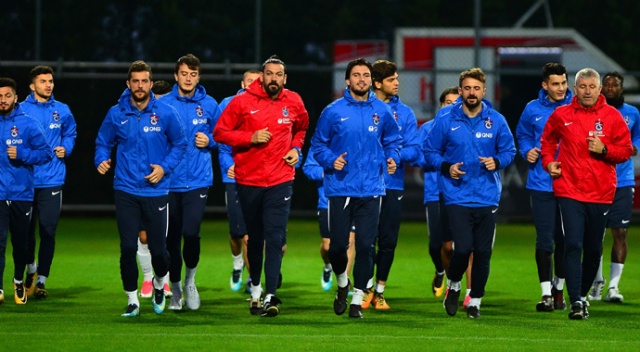 Trabzonspor, hazırlıklarını sürdürdü