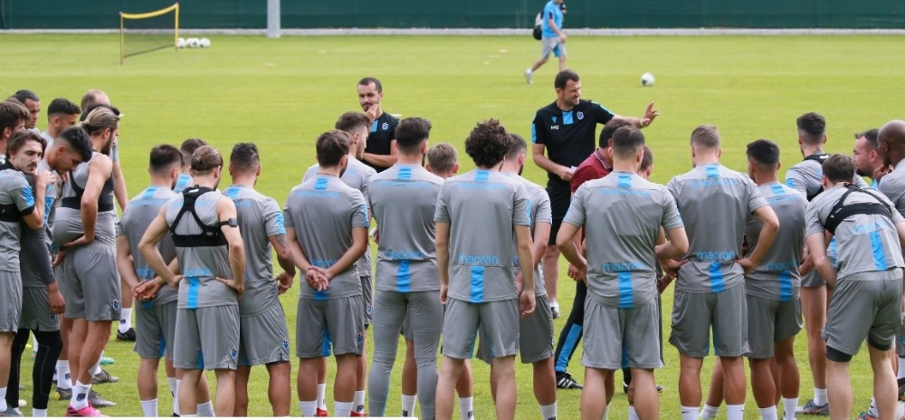 Trabzonspor hazırlıklarını sürdürüyor 