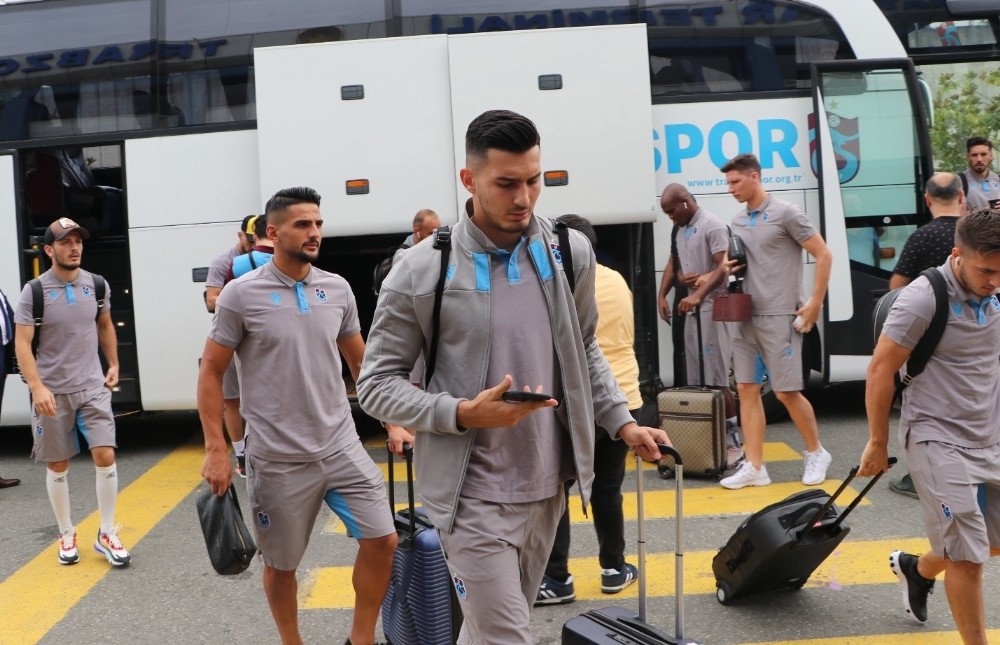 Trabzonspor, İstanbul’a gitti 