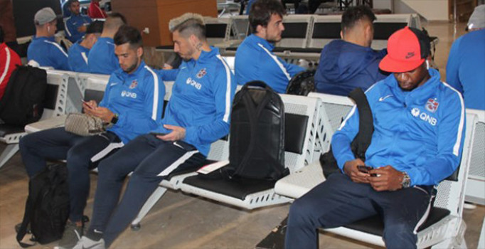 Trabzonspor kafilesi İstanbul'da