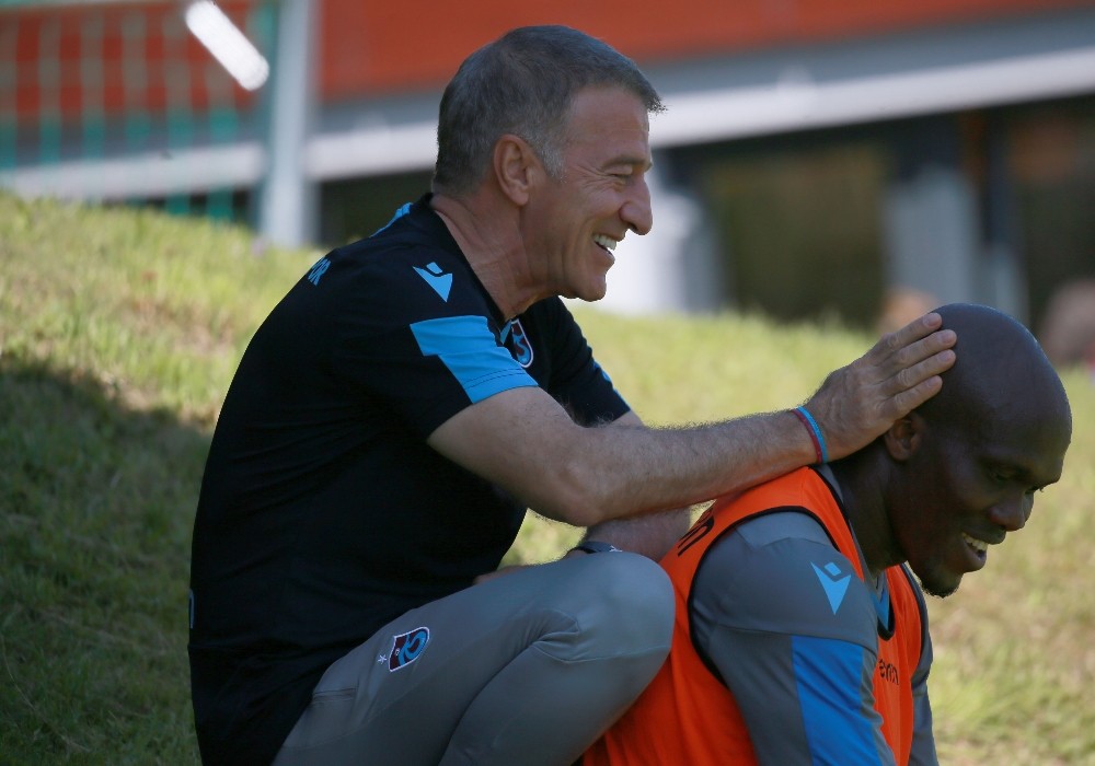Trabzonspor kampının yıldızı Başkan Ahmet Ağaoğlu 