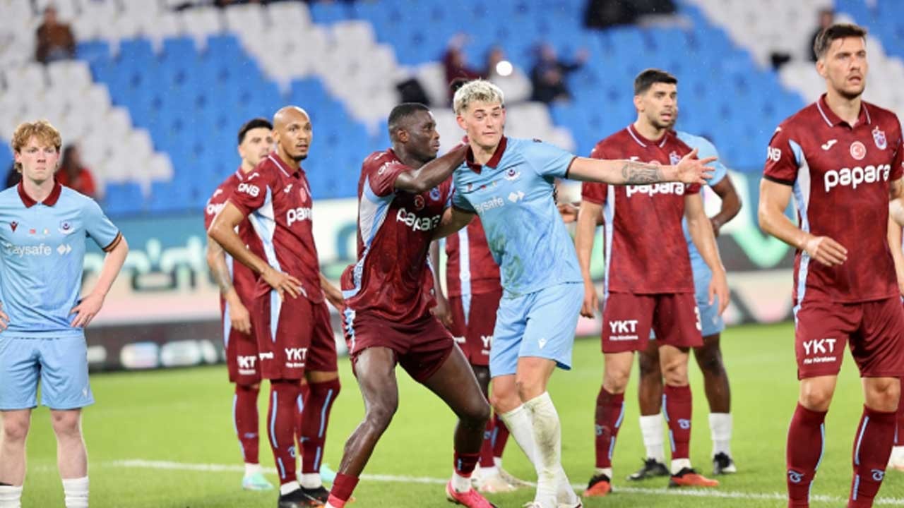 Trabzonspor kardeş takımına yenildi