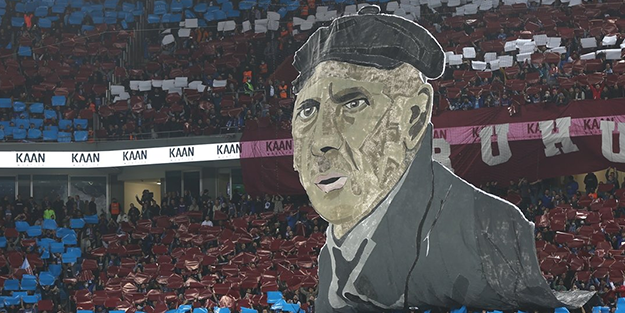 Trabzonspor koreografisi gündem oldu