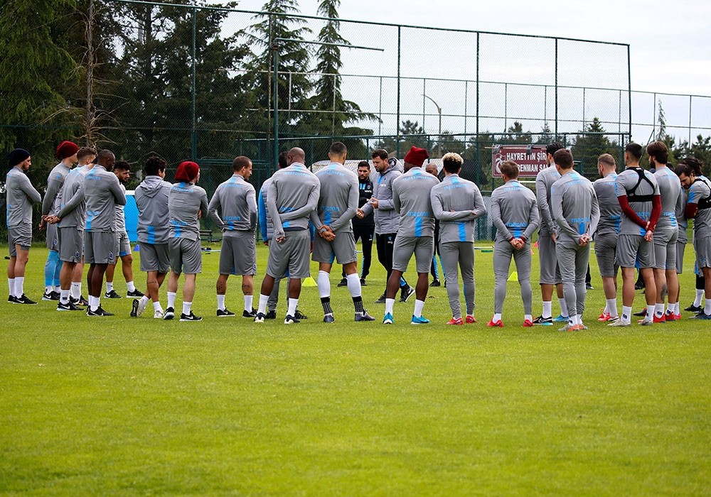 Trabzonspor kuvvet çalıştı 