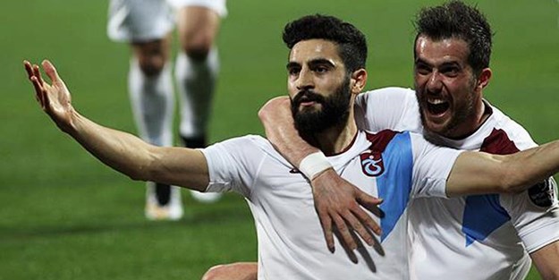 Trabzonspor Mersin'de 5 golle coştu