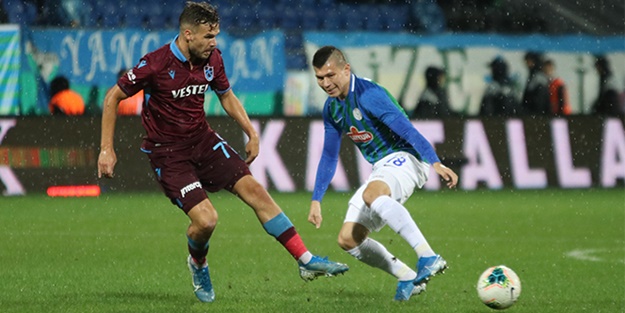 Trabzonspor Rizespor maçı muhtemel 11'leri