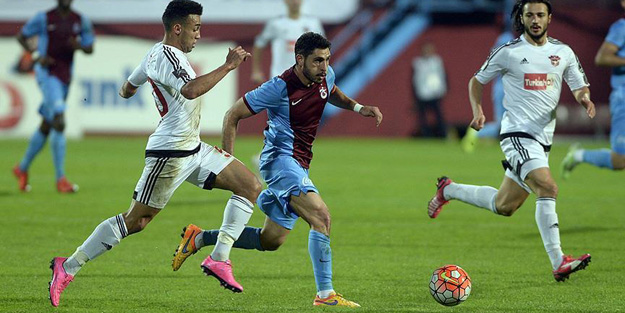 Trabzonspor evinde bir puana razı oldu