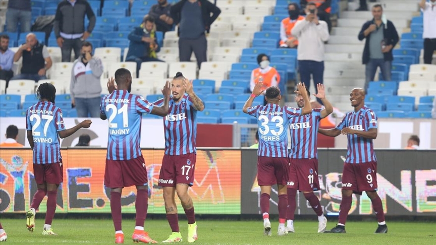Trabzonspor sahasında galip