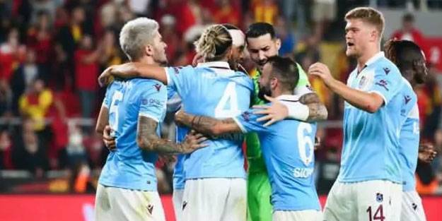 Trabzonspor, Süper Lig'de 11. haftayı lider tamamladı!