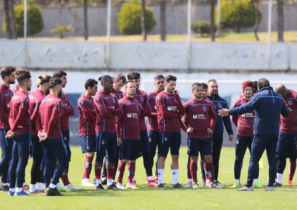 Trabzonspor taktik çalıştı 