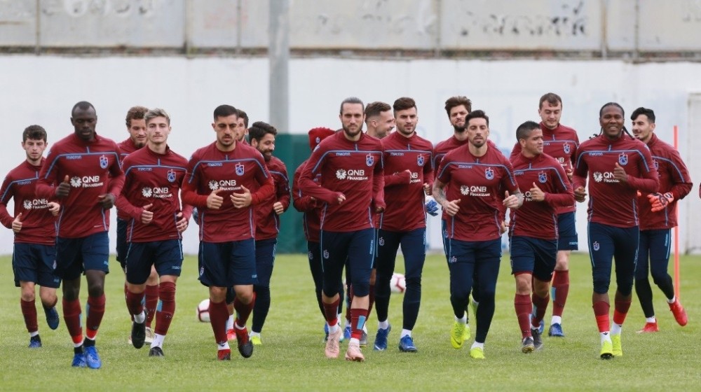 Trabzonspor taktik çalıştı 