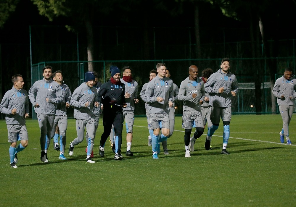 Trabzonspor taktik çalıştı 