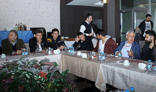 Trabzonspor yemekte bir araya geldi