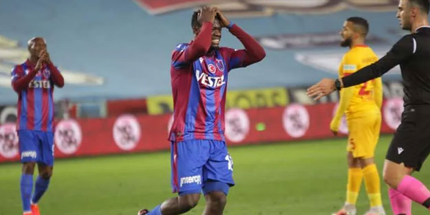 Trabzonspor zorladı ama olmadı