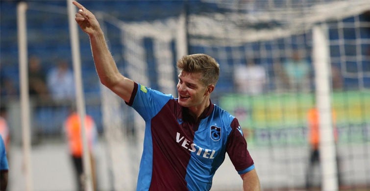 Trabzonspor'da Alexander Sörloth'un Hedefi Premier Lig!