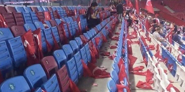 Trabzonspor'da başkan Ağaoğlu'ndan bayrak sitemi