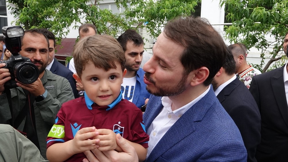 Trabzonspor’da bayramlaşma töreni düzenlendi 