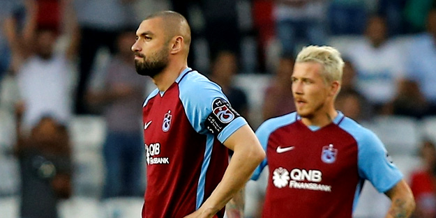 Trabzonspor'da Burak Yılmaz krizi! Taraftarlara...