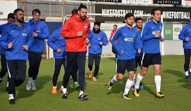 Trabzonspor'da Kayseri maçı hazırlıkları başladı